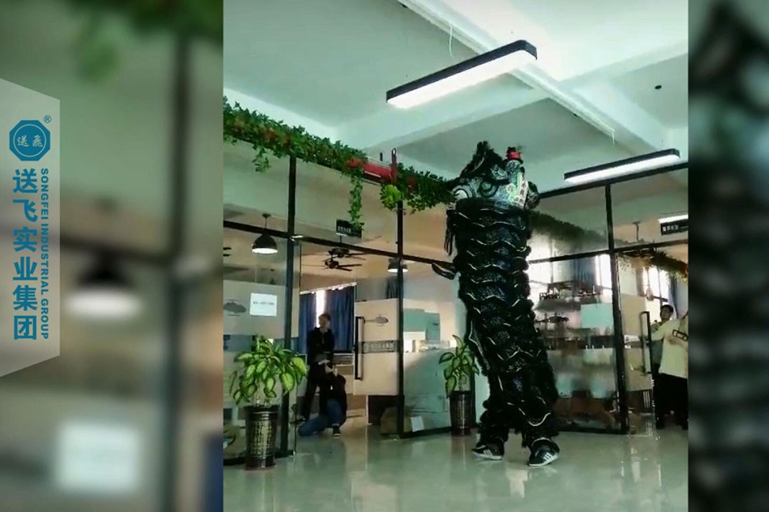送飛實業(yè)集團：正月十五，舞獅鬧元宵 2019